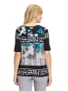 Betty Barclay Shirt in Schwarz/ Türkis
