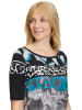 Betty Barclay Shirt in Schwarz/ Türkis