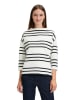 Betty Barclay Sweatshirt in Creme/ Schwarz