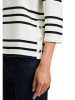 Betty Barclay Sweatshirt in Creme/ Schwarz
