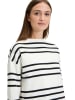 Betty Barclay Sweatshirt in Creme/ Schwarz