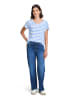 Betty Barclay Shirt in Weiß/ Hellblau