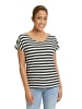 Betty Barclay Shirt in Weiß/ Schwarz
