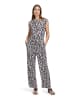 BETTY & CO Jumpsuit in Weiß/ Schwarz
