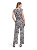 BETTY & CO Jumpsuit in Weiß/ Schwarz