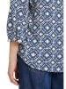 CARTOON Blouse wit/donkerblauw