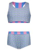 B.Nosy Wende Bikini-Set "Winona" in Blau/ Rosa