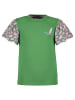B.Nosy Shirt "Thessa" in Grün/ Rosa