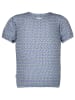 B.Nosy Shirt "Tilda" lichtblauw/paars/geel
