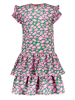B.Nosy Kleid "Delphi" in Grün/ Rosa