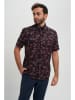 Marks & Spencer Hemd in Schwarz/ Pflaume