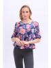 Marks & Spencer Bluse in Blau/ Rosa