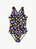 Marks & Spencer Badpak zwart/paars/wit