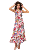 Aller Simplement Kleid in Weiß/ Bunt