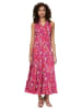 Aller Simplement Kleid in Pink/ Creme
