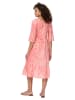 Aller Simplement Kleid in Pink/ Beige
