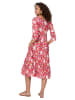 Aller Simplement Jurk roze/wit