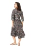 Aller Simplement Kleid in Schwarz/ Creme