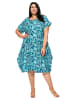 Aller Simplement Kleid in Blau/ Türkis
