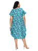 Aller Simplement Kleid in Blau/ Türkis