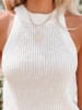 Milan Kiss Top in Creme