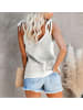 Milan Kiss Stricktop in Creme