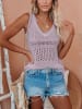 Milan Kiss Top in Lila