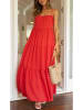 Milan Kiss Jurk rood