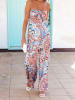 Milan Kiss Jumpsuit in Bunt/ Hellblau