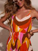 Milan Kiss Jumpsuit in Bunt/ Rot
