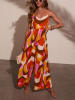 Milan Kiss Jumpsuit meerkleurig/rood
