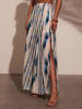 Milan Kiss Rock in Creme/ Blau