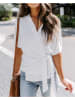 Milan Kiss Bluse in Weiß