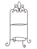 Clayre & Eef Etageren-Gestell in Schwarz - (B)38 x (H)57 x (T)30 cm