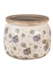 Clayre & Eef Bloempot beige - (H)15 x Ø 20 cm