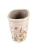 Clayre & Eef Doniczka w kolorze beżowym ze wzorem - 23 x 10 x 11 cm