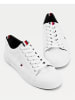 Tommy Hilfiger Shoes Leder-Sneakers in Weiß