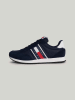 Tommy Hilfiger Shoes Leder-Sneakers in Dunkelblau