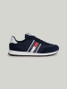 Tommy Hilfiger Shoes Leder-Sneakers in Dunkelblau