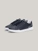 Tommy Hilfiger Leder-Sneakers in Dunkelblau