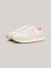 Tommy Hilfiger Leder-Sneakers in Weiß/ Beige