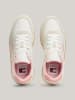 Tommy Hilfiger Shoes Leder-Sneakers in Weiß/ Beige
