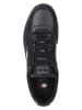 Tommy Hilfiger Shoes Leder-Sneakers in Schwarz