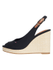 Tommy Hilfiger Shoes Keilsandaletten in Schwarz