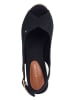 Tommy Hilfiger Shoes Keilsandaletten in Schwarz