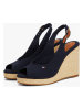 Tommy Hilfiger Shoes Keilsandaletten in Dunkelblau