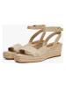 Tommy Hilfiger Keilsandaletten in Beige