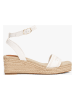 Tommy Hilfiger Shoes Keilsandaletten in Weiß