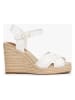 Tommy Hilfiger Sleehaksandalen wit