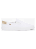 Tommy Hilfiger Shoes Leder-Slipper in Weiß